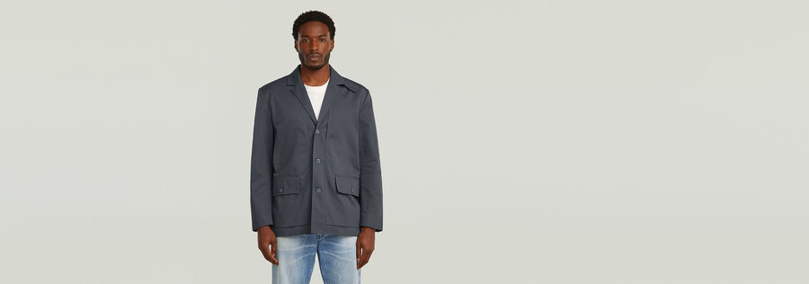 blazer de 4 bolsillos