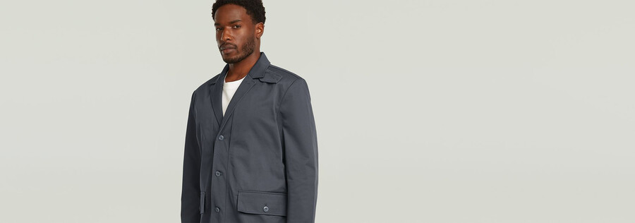 blazer de 4 bolsillos