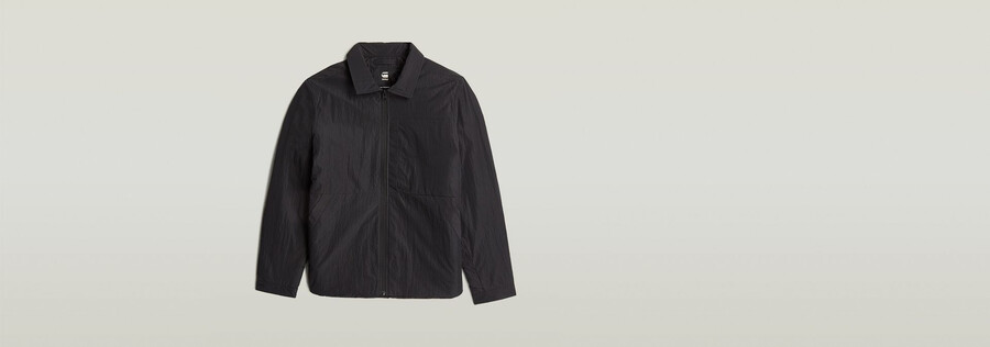 chaqueta acolchada alta