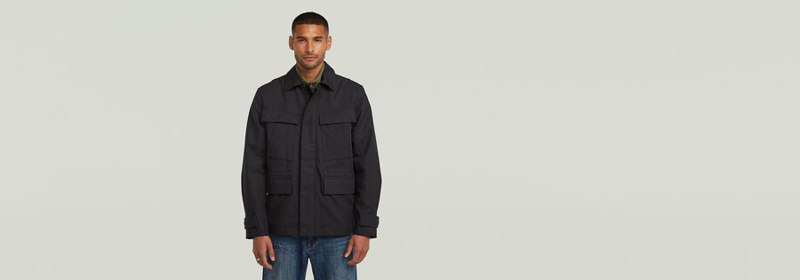 chaqueta de campo limpia