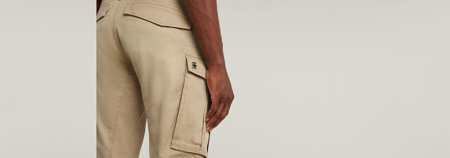 pantalones cónicos regulares con cremallera 3d de rovic