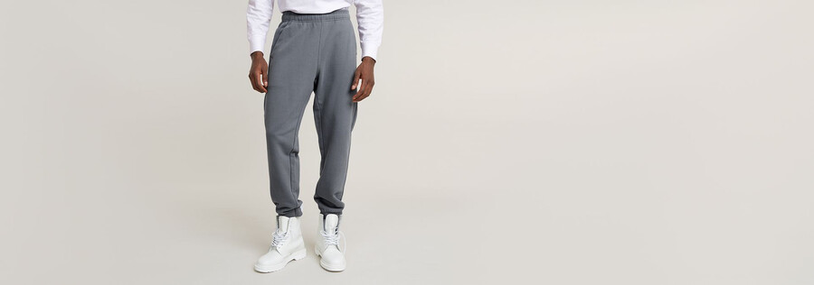 pantalones deportivos holgados y cónicos esenciales