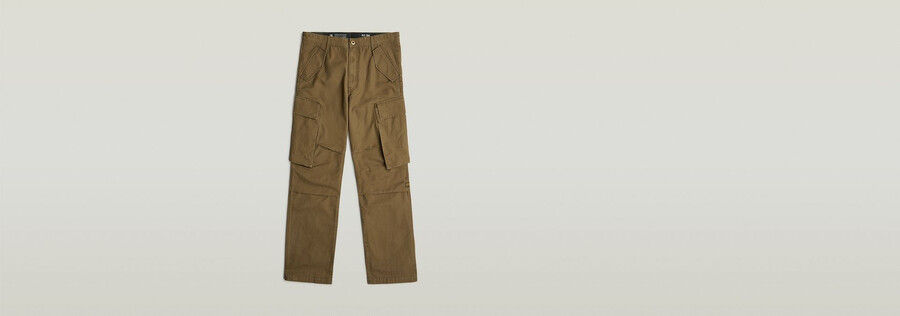 pantalones cargo rectos regulares r-3n