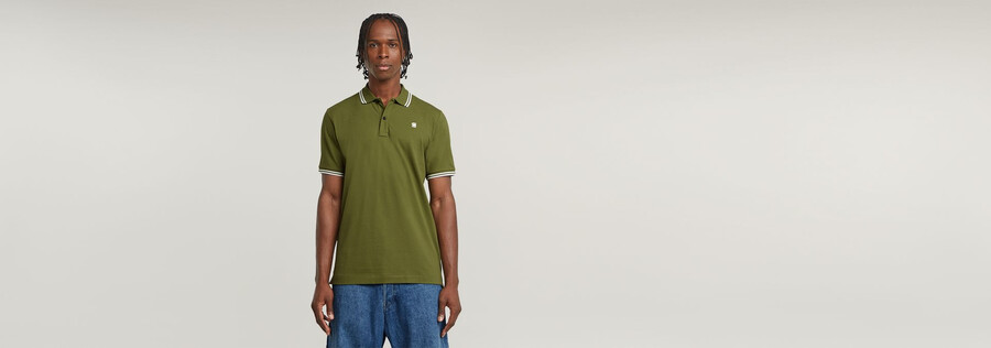 polo de rayas delgadas dunda