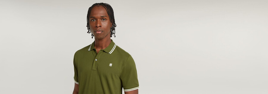 polo de rayas delgadas dunda