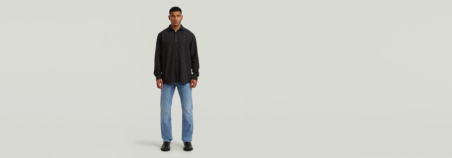 camisa regular limpia