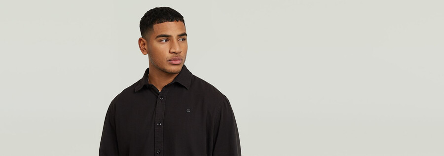 camisa regular limpia