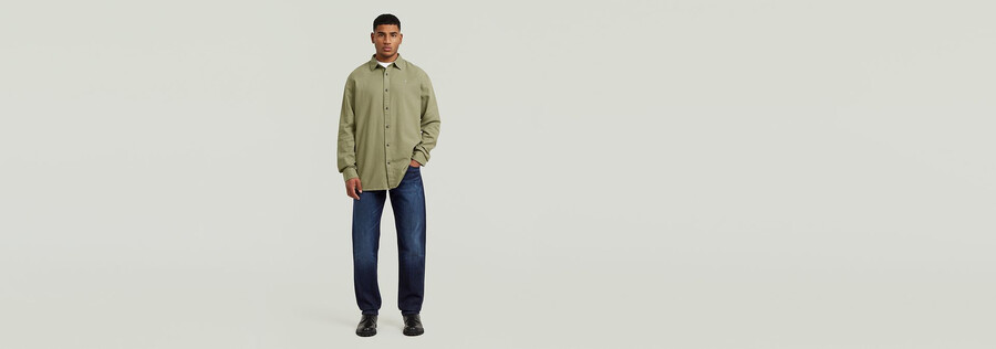 camisa regular limpia