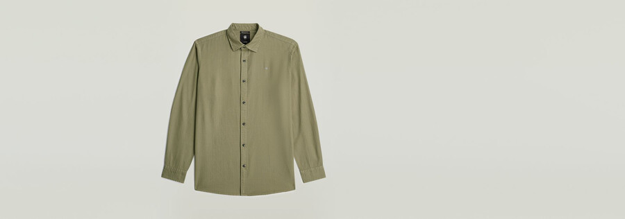 camisa regular limpia