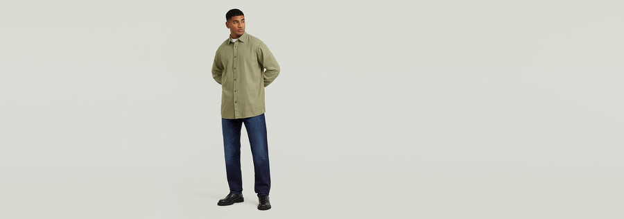 camisa regular limpia
