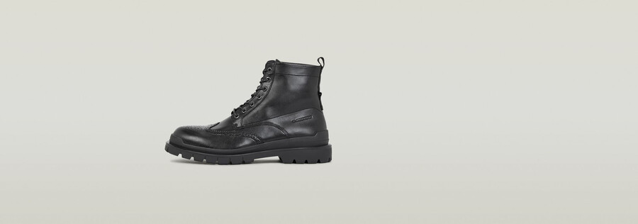 botas altas brogue blake