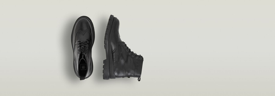 botas altas brogue blake