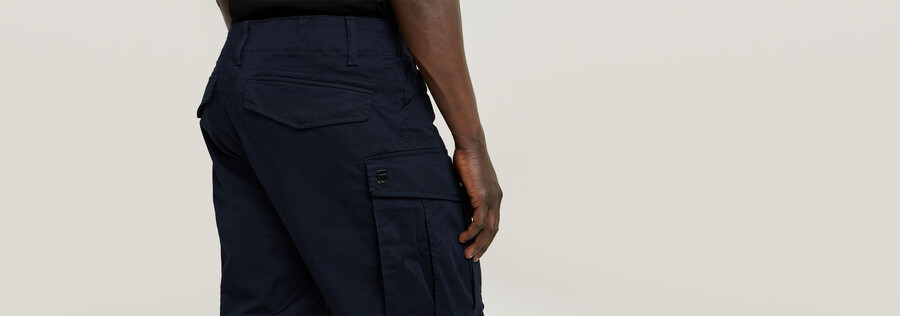 pantalones cortos relajados con cremallera rovic