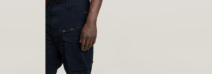 pantalones cortos relajados con cremallera rovic