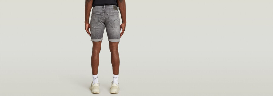 3301 pantalones cortos vaqueros ajustados