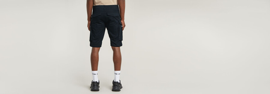pantalones cortos regulares con cremallera rovic