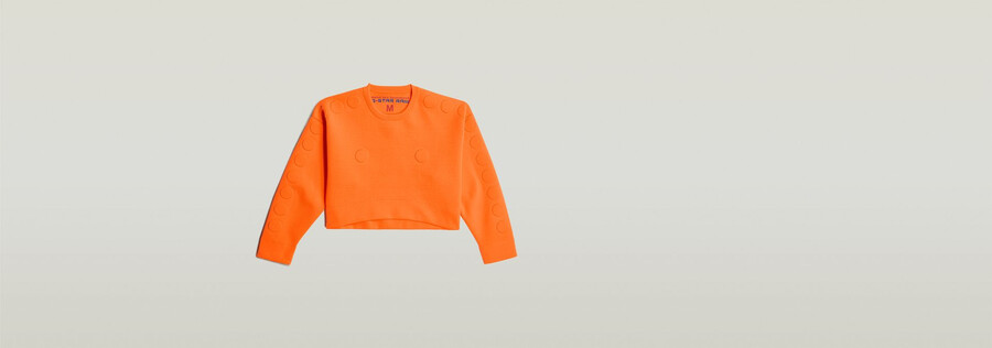 sudadera unisex con cuello redondo recortado de wvb