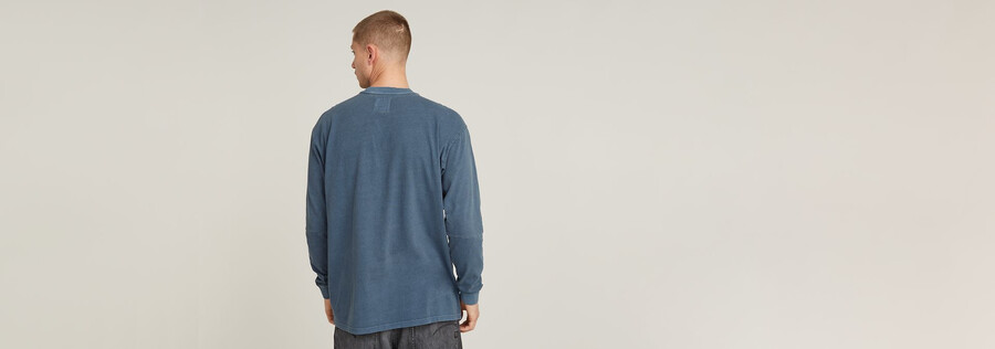 camiseta holgada con tinte pigmentado
