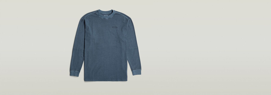 camiseta holgada con tinte pigmentado