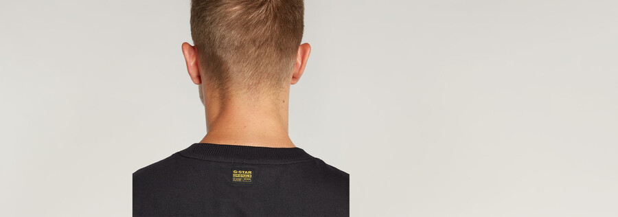camiseta holgada con detalle de costura