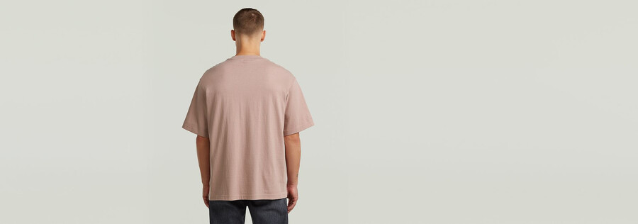 camiseta de base cuadrada
