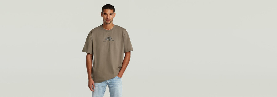 camiseta relajada multitécnica