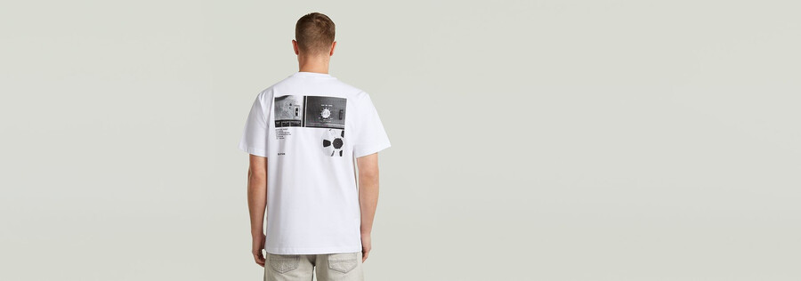 camiseta regular gráfica 008