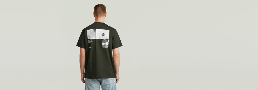 camiseta regular gráfica 008