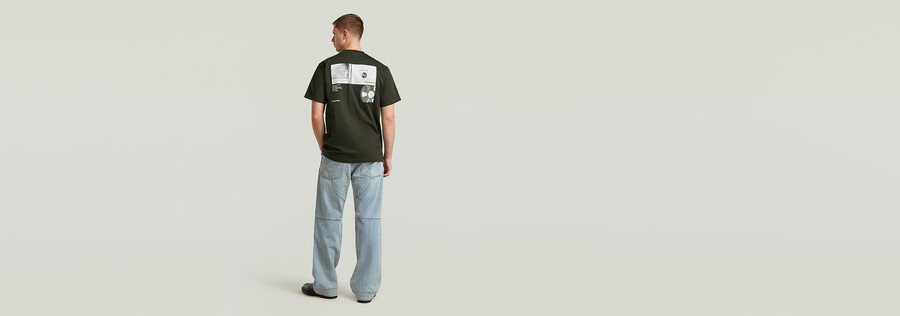 camiseta regular gráfica 008