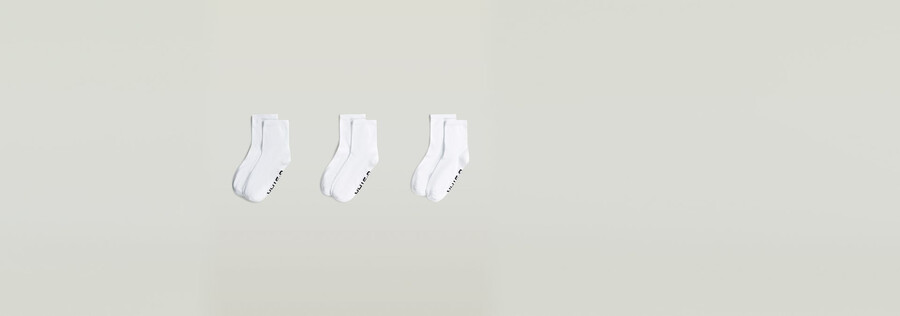 paquete de 3 calcetines tobilleros