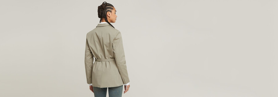 blazer de bolsillo