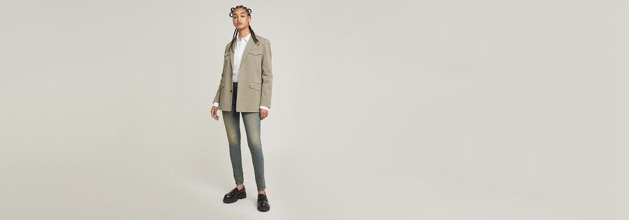 blazer de bolsillo