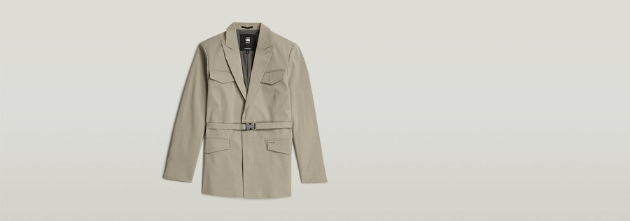 blazer de bolsillo