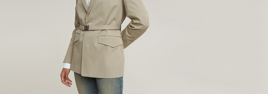blazer de bolsillo