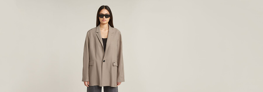 blazer estilo novio