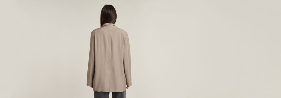 blazer estilo novio
