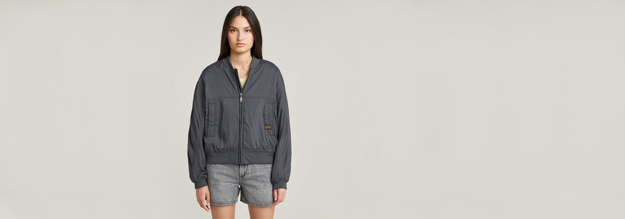 chaqueta bomber de verano