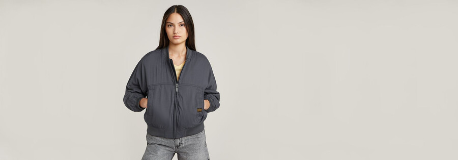 chaqueta bomber de verano