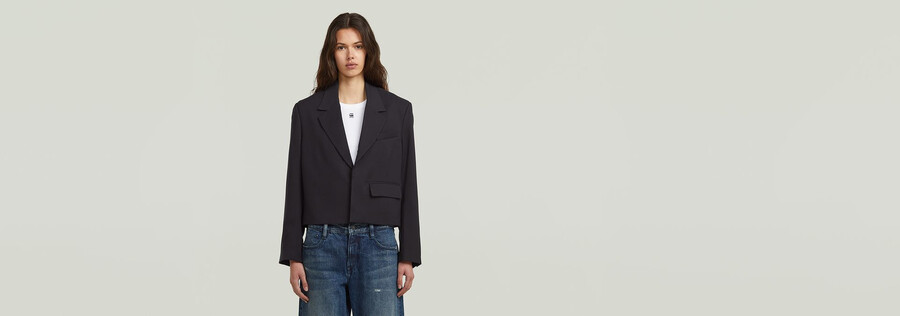 blazer corto