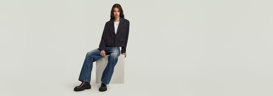 blazer corto