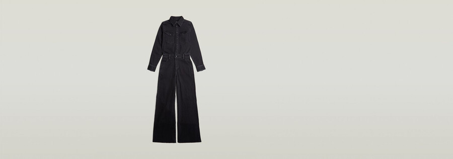 mono de pierna ancha estilo western