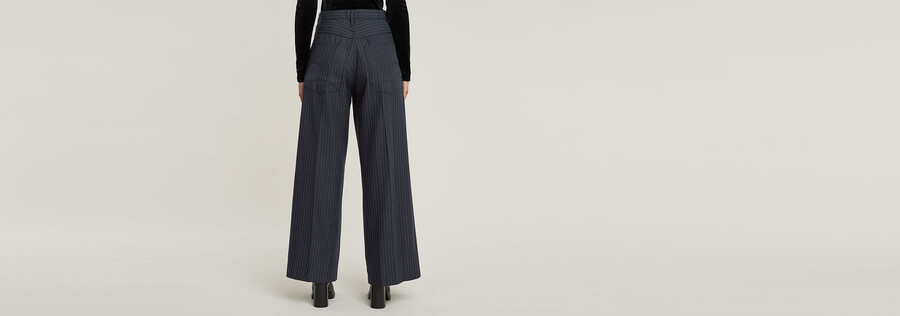 pantalones de bolsa de papel