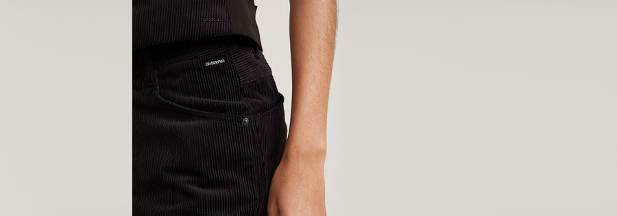 pantalones cargo con cordón 3d boyfriend