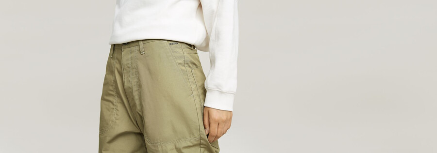 pantalones cargo 3d estilo boyfriend