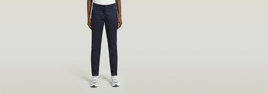 pantalones chinos de cintura media bronson