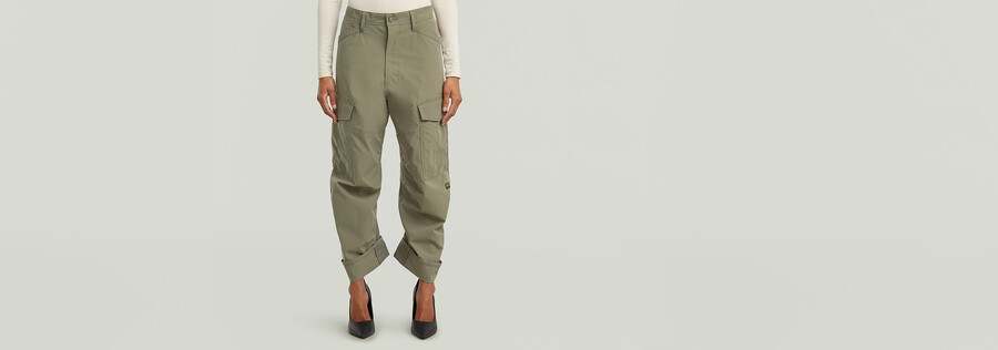 pantalones cargo 3d estilo boyfriend