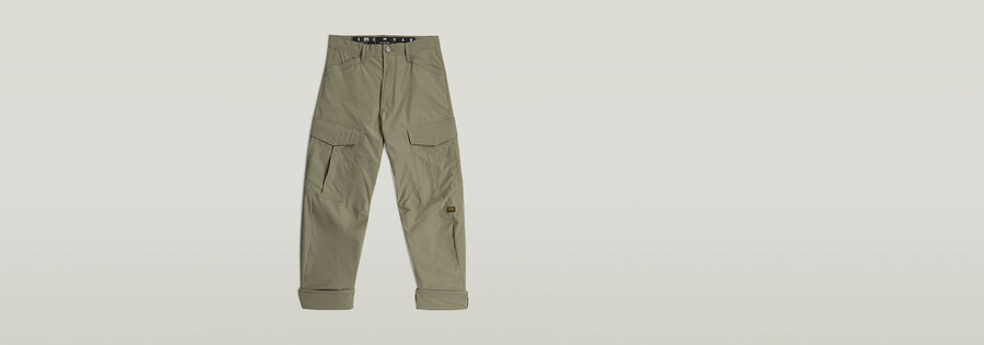 pantalones cargo 3d estilo boyfriend