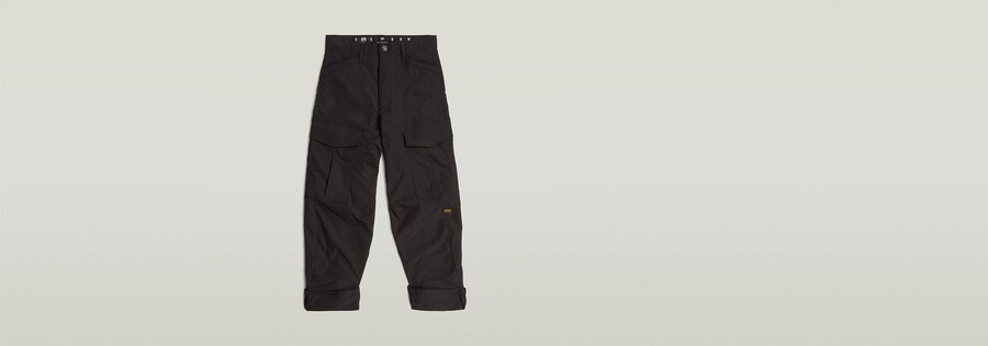 pantalones cargo 3d estilo boyfriend