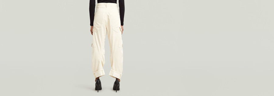 pantalones cargo 3d estilo boyfriend