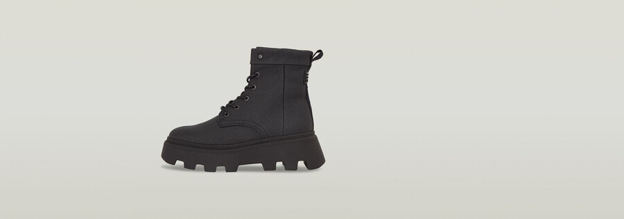 botas altas de lona kate ii